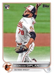 2022 Topps Series 2 - Marcos Diplan #517 (RC) - Picture 1 of 2
