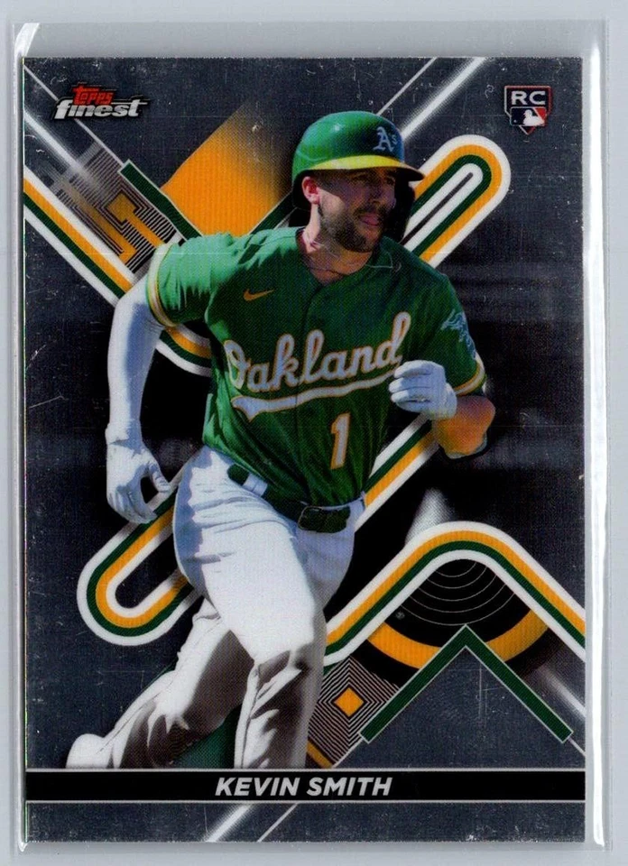 2022 Finest #45 Kevin Smith ROOKIE Oakland A's - Image 1 of 2