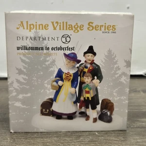 Abt. 56 Willkommen zum Oktoberfest Figur Alpendorf Serie 4020171 - Bild 1 von 5