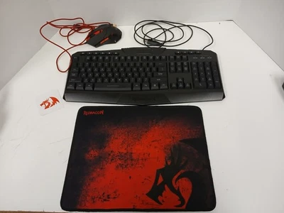 Redragon S101-BA-2 Gaming Bundle Keyboard/Mouse/Mousepad - Image 1 of 4