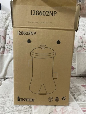 Intex Krystal Clear Pompa Filtro Piscina - Grigia (28602) - Immagine 1 di 4