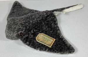 Peluche Destination Nation Stingray 50446 Ocean Sea Life Cartilaginoso con etiqueta - Imagen 1 de 16