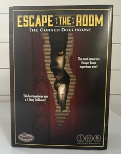 Escape the Room: The Cursed Dollhouse 3 -D Dollhouse 5 Characters 2 Hr Age 13+ - Picture 1 of 7