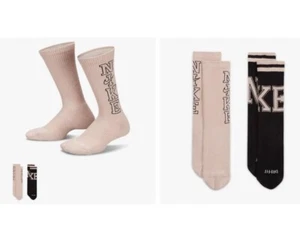 Nike Everyday Plus Cushioned Crew Training Socks (2 Pairs) Men's Sz 6-8 DQ7698 - Picture 1 of 5