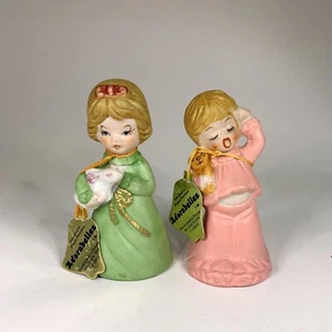 1979 Adorabelles Jasco Bisque Porcelain Tags Made Taiwan Cottagecore Vintage - Picture 1 of 9