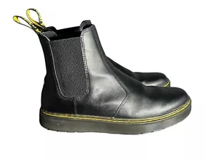 BOTA PLANA DR. MARTENS DORIAN CHELSEA MUJER EE. UU. 10 CUERO PLATAFORMA HOMBRE EE. UU. 9 - Imagen 1 de 9