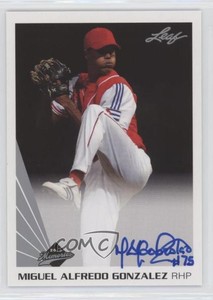 2013 Leaf Memories Auto Miguel Alfredo Gonzalez #A-MAG Auto