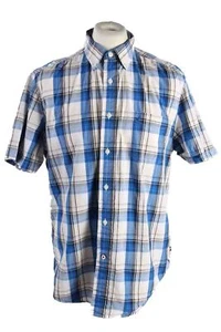 Nautica Cotton Short Sleeve Festival Men Shirt 90s Multi Size XL-SH3870 - Picture 1 of 4