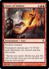 4x Claws of Valakut MTG Worldwake NM Magic Regular