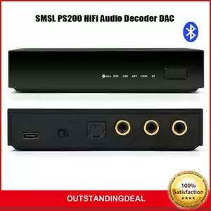 SMSL PS200 Decoder audio HiFi DAC ES9039Q2M USB 1.0/2.0 supporto decodifica MQA-CD - Foto 1 di 6