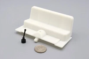 Bench Seat with Shifter - Structo - For International Scout 80 / 800 - White - Picture 1 of 6