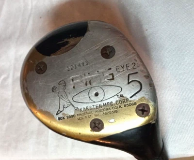 Rare Vintage Ping Eye2 5 Fairway Wood Mens Karsten Heel To Toe Balance Stl Shaft - Image 1 of 4