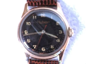 Orologio Uomo Jules Jurgensen Vintage Oro Giallo 14k Carica Manuale CORSA - Foto 1 di 6