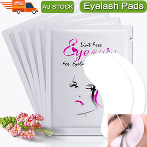 2000 x Under Eye Curve Eyelash Pads Gel Patch Lint Free Lash Extension Beauty AU