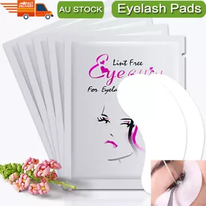 2000 x Under Eye Curve Eyelash Pads Gel Patch Lint Free Lash Extension Beauty AU - Picture 1 of 17