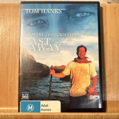 Cast Away (DVD, ‎2000) Region 2,4 (Tom Hanks, Helen Hunt)  (S6.4) - Image 1 of 2