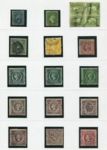 QV NEW SOUTH WALES INTERESTING CLASSIC LOT INCLUDING GOOD ONES VERY FINE USED - Picture 1 of 4
