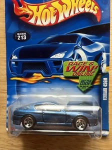 🏁 Hot Wheels Vintage 2001 Blue Ferrari 456M - 1/64 🏁 - Picture 1 of 8