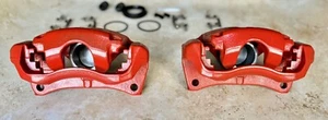 2x RECONDITIONED FRONT BRAKE CALIPERS - MAZDA 3 2.0L PETROL MK3 2013-2019 - RED - Picture 1 of 19