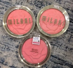 3 Pack  MILANI POWDER BLUSH POWDER #05 CORAL COVE MAKE UP 17g  - Picture 1 of 8