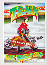 Train Poster 2001 May 26 The Warfield Theatre San Francisco