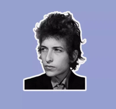 Bob Dylan Sticker Decal