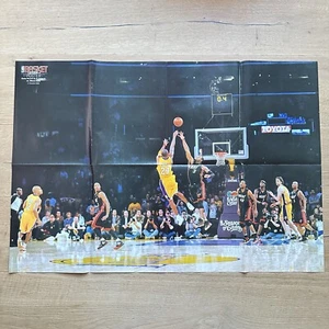 Kobe Shot Wade Lakers Dunk Poster Vintage NBA Trikot Jersey 1 Air Jordan 329 - Picture 1 of 5