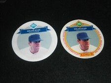 Nolan Ryan RARE 1992 King B Discs #7" Blue Logo" Proof ERROR No Red/Green/Yellow