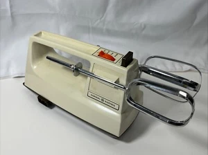 Vtg 70s/80s General Electric 3-Speed Electric Portable Hand Mixer Missing Cord - Picture 1 of 9
