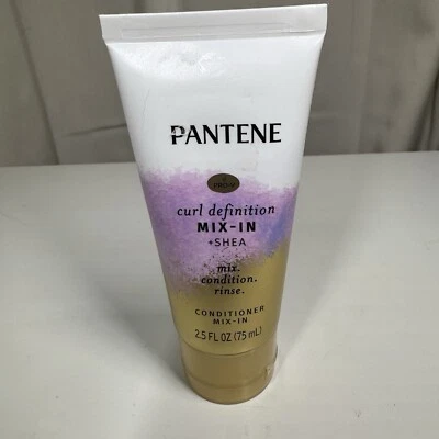 Pantene Pro-V Curl Definition Mix-In Conditioner with Shea Butter, 2.5 FL OZ - Image 1 of 3