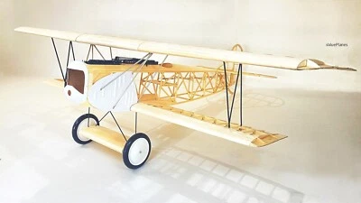 Fokker DVII WW1 Fighter 2.1M Wingspan Balsa Aircraft Kit 83" - Valueplanes Model - Image 1 of 4