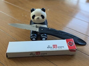 BOXD!Vintage AL MAR Folding Knife SEKI-JAPAN!! - Picture 1 of 9