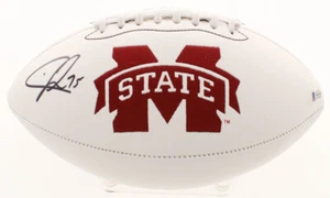 Chris Jones Signed Mississippi State Bulldogs Football Beckett - Picture 1 of 2