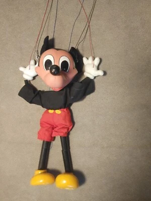 Títeres Pelham de colección Disney Mickey Mouse hechos en Inglaterra Foto 1 de 4