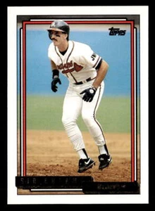 Sid Bream 1992 Topps Card #770 Atlanta Braves - Picture 1 of 2