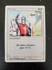 MTG Crusade Revised (3rd) Edition ⭐⭐⭐LP/MP 10 HQ PICS 1994 Magic⭐⭐⭐ Crusader