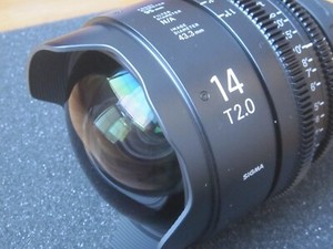 SIGMA 14mm T2 FF PL Mount High Speed Cine ART T2.0