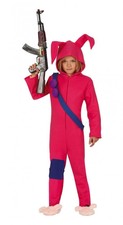 Costume coniglio pasquale soldato incursore ragazzo ragazza