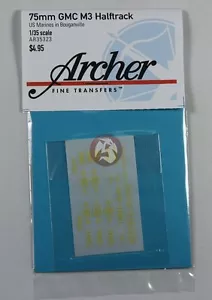 Archer 1/35 75 mm GMC M3 Halbspur (3. Marine Division in Bouganvillea) AR35323 - Bild 1 von 1