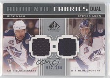 2011-12 SP Game Used Edition Authentic Fabrics Dual /100 Rick Nash Steve Mason