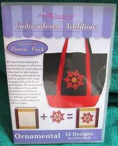 Anita Goodesign Machine Embroidery Design CD "Ornamental " 15 Designs/4 Sizes - Picture 1 of 2