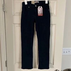 Levi's 511 Slim Fit Jeans Blue Boy's 12 Reg 26x27 Super Soft Flex Stretch NWT - Picture 1 of 4