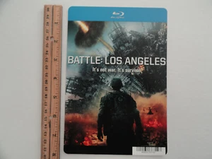 BATTLE: LOS ANGELES - BLOCKBUSTER VIDEO BACKER CARD 5"X8" - NO MOVIE - Bild 1 von 3