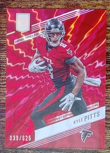KYLE PITTS 2023 Donruss Elite Red aspirations parallel /625 Falcons SP