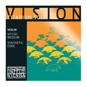 Thomastik Vision Titanium Solo Violin Strings VIT100 Full Set 4/4 Free Shipping - Picture 1 of 1