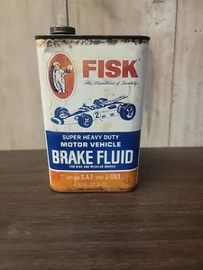 LÍQUIDO DE FRENOS FISK SUPER RESISTENTE de colección lata / Indy Car / 0924-vwsm5 - Imagen 1 de 10