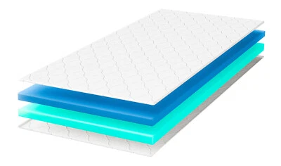 Wellbe Matratzen BestTopper 8 cm Matratzenauflage mit Schaumstof Komfort - Bild 1 von 4