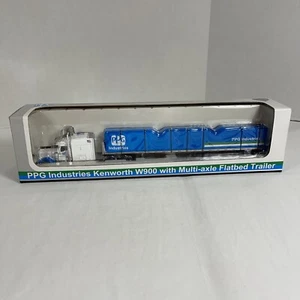 SpecCast 32005 PPG 1:64 Kenworth W900 W/ Multi-axle Flatbed Trailer Die Cast - Picture 1 of 19