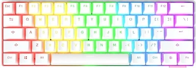 AJAZZ STK61 60% BT 5.0/USB Wired Dual Mode Mechanical Keyboard - Image 1 of 4