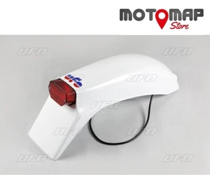 Parafango Posteriore Enduro Fantic Laverda Husqvarna Ufo Vintage bianco - Foto 1 di 1